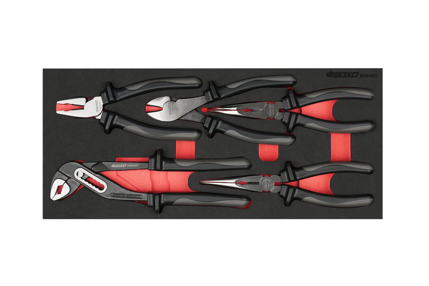 BOXO 5Pc Pliers Set