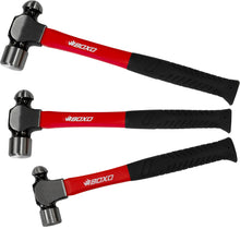 Load image into Gallery viewer, BOXO 3Pc Ball Pein Hammer Set
