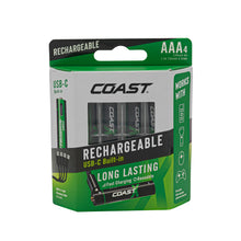 Load image into Gallery viewer, COAST Zithion-X Rechargeable Batteries Pack of 4 (AAA/AA)
