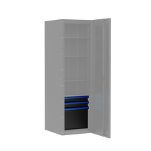 Load image into Gallery viewer, BOXO PRO Matte 3 Drawer Kit for Full Height Side Locker - Various Trim Options Available
