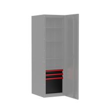 Load image into Gallery viewer, BOXO PRO Matte 3 Drawer Kit for Full Height Side Locker - Various Trim Options Available
