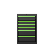 Load image into Gallery viewer, BOXO PRO Matte Half Height 6 Drawer Cabinet
