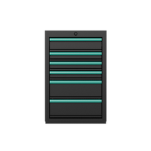 Load image into Gallery viewer, BOXO PRO Matte Half Height 6 Drawer Cabinet
