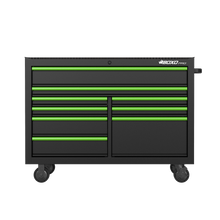 Load image into Gallery viewer, BOXO PRO 53&quot; Gloss Finish 9 Drawer Roll Cabinet - Various Trim Options Available
