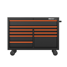 Load image into Gallery viewer, BOXO PRO 53&quot; Gloss Finish 9 Drawer Roll Cabinet - Various Trim Options Available
