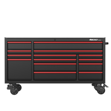 Load image into Gallery viewer, BOXO PRO 72&quot; Matte 14 Drawer Roll Cabinet - Various Trim Options Available
