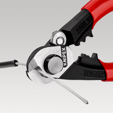 Load image into Gallery viewer, KNIPEX Wire Rope Cutter - 190mm Ø2.5/4/5/7mm
