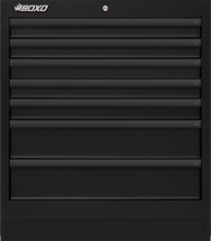 Load image into Gallery viewer, BOXO OSM 34&quot; 7 Drawer Base Cabinet - Trim Variations Available
