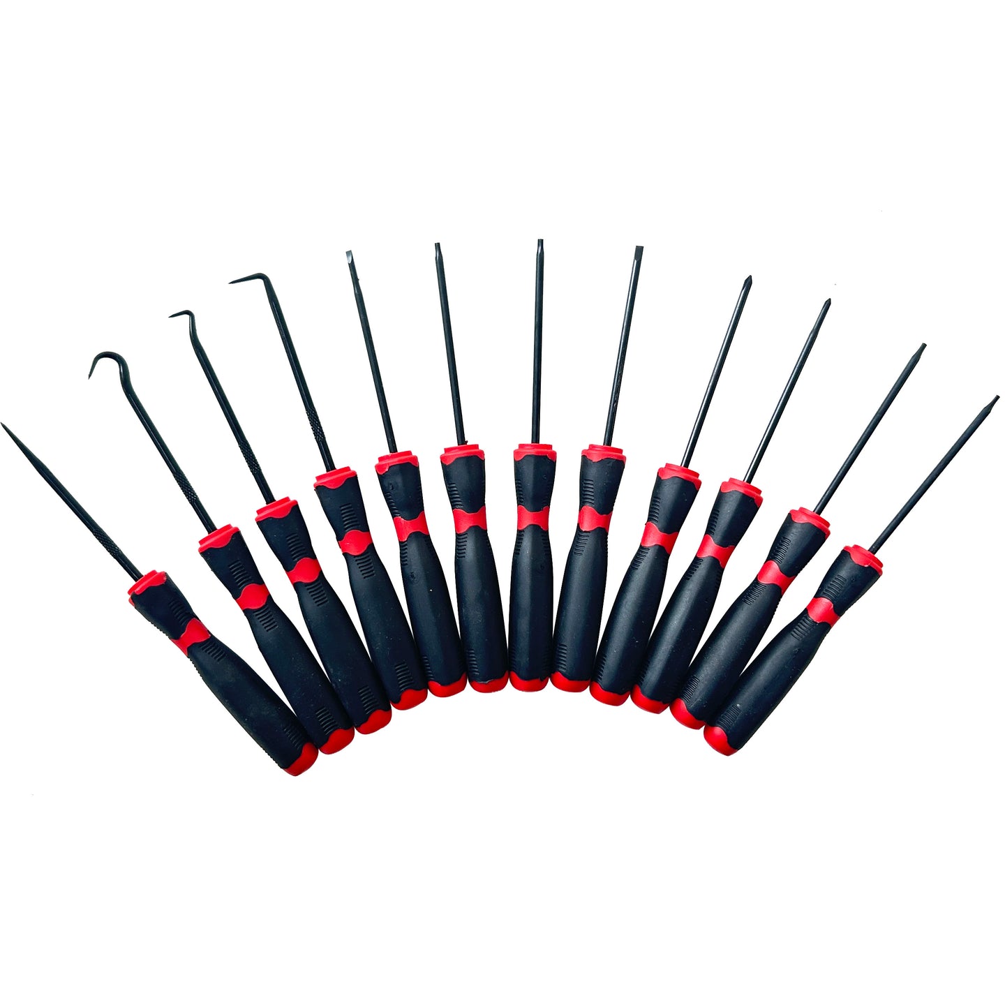 POWERHAND 12Pc Precision Driver, Hook & Pick Set