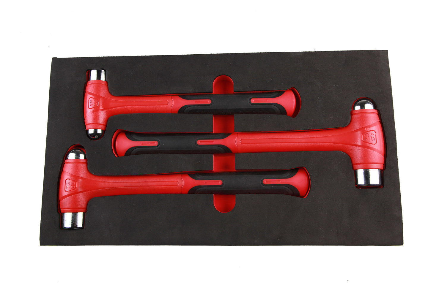 POWERHAND 3Pc Steel Hammer Face & Pein Set