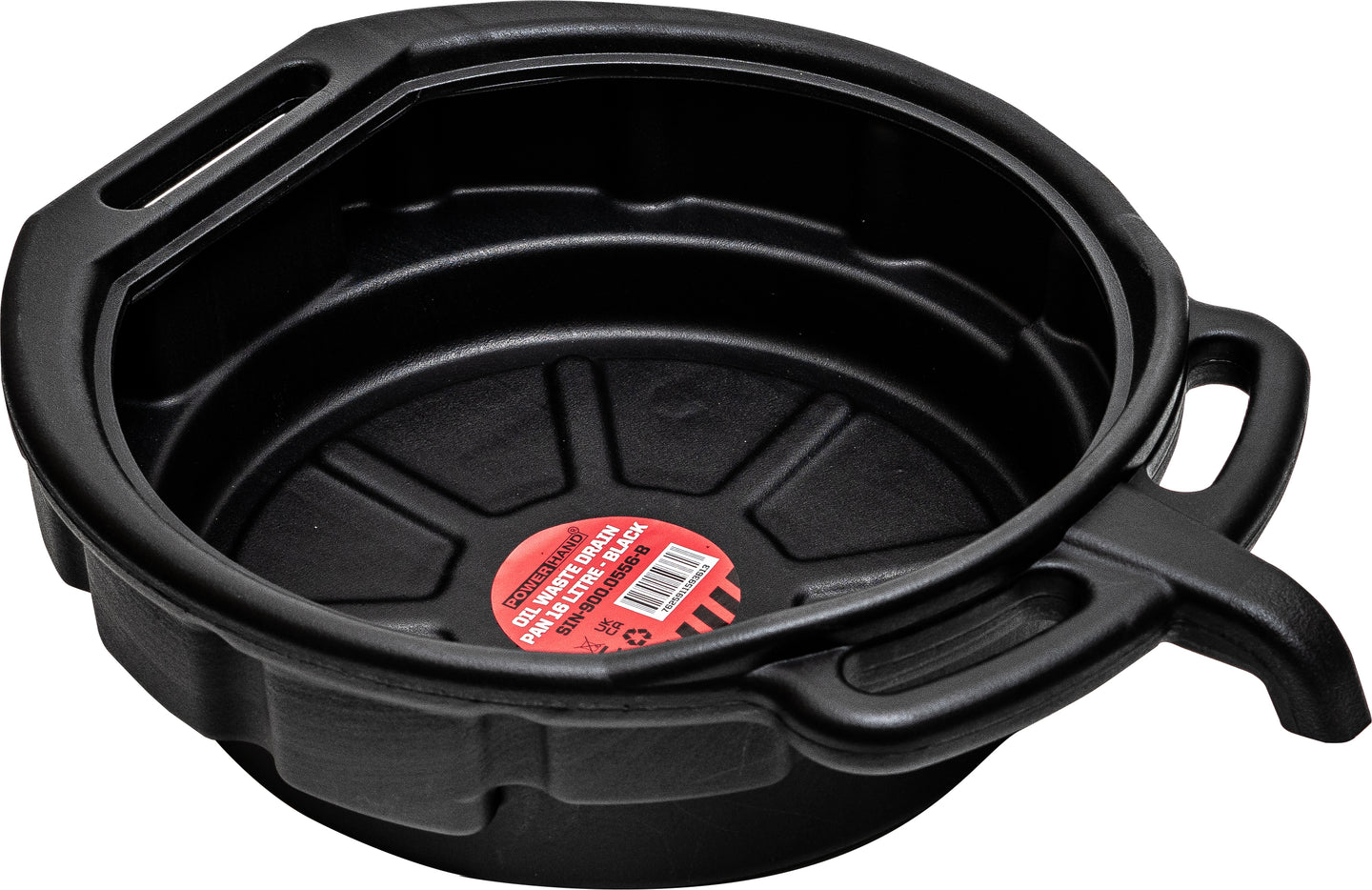 POWERHAND 16L Oil Waste Drain Pan - Black or Green