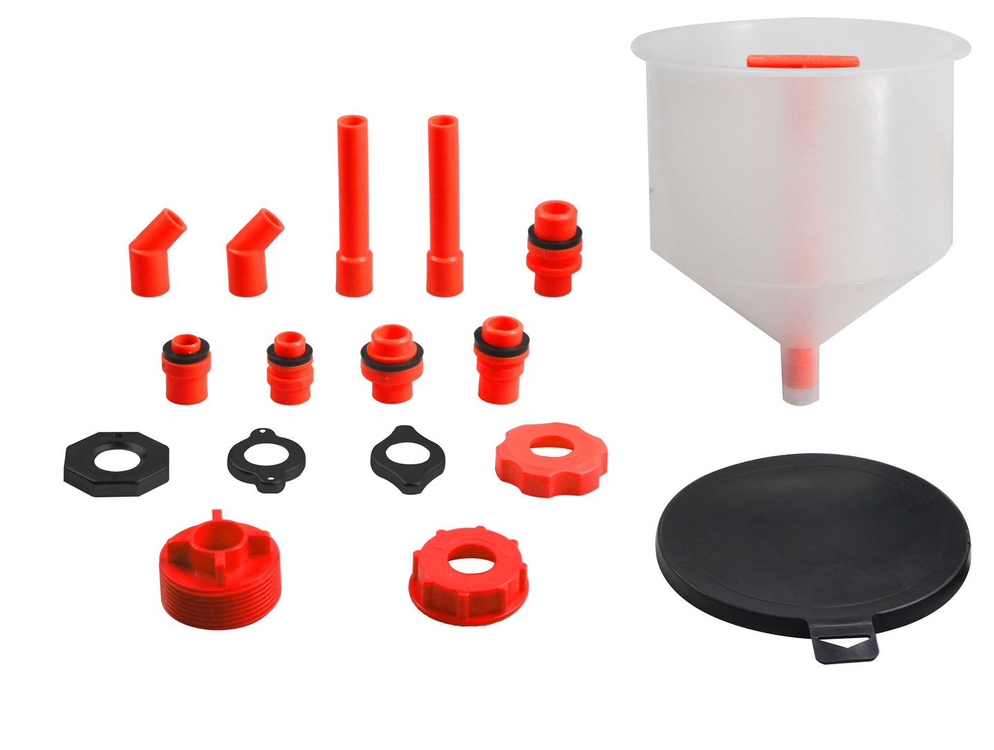 POWERHAND 18Pc Spill-Free Coolant Fill Funnel