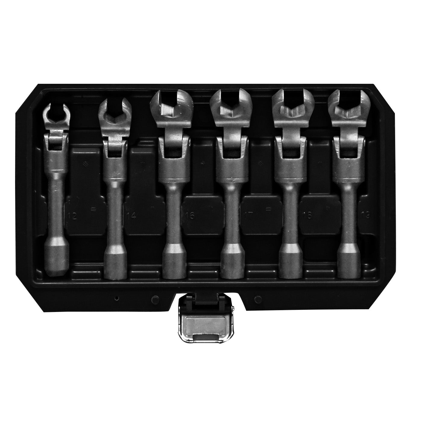 POWERHAND 6Pc Long Flex-Head Crows Foot Wrench Set