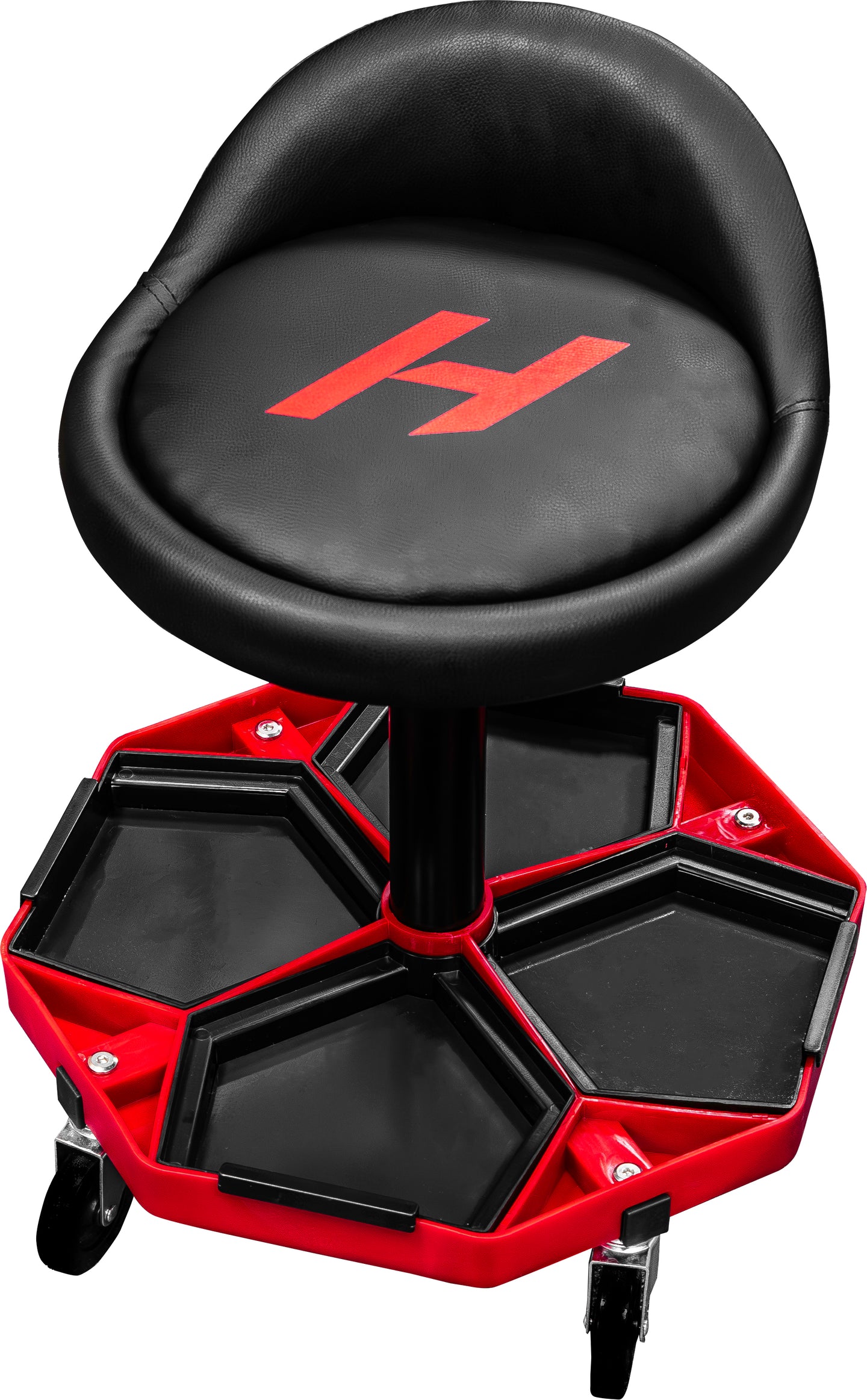HURRICANE Adjustable Creeper Seat with Magnetic Tool Tray