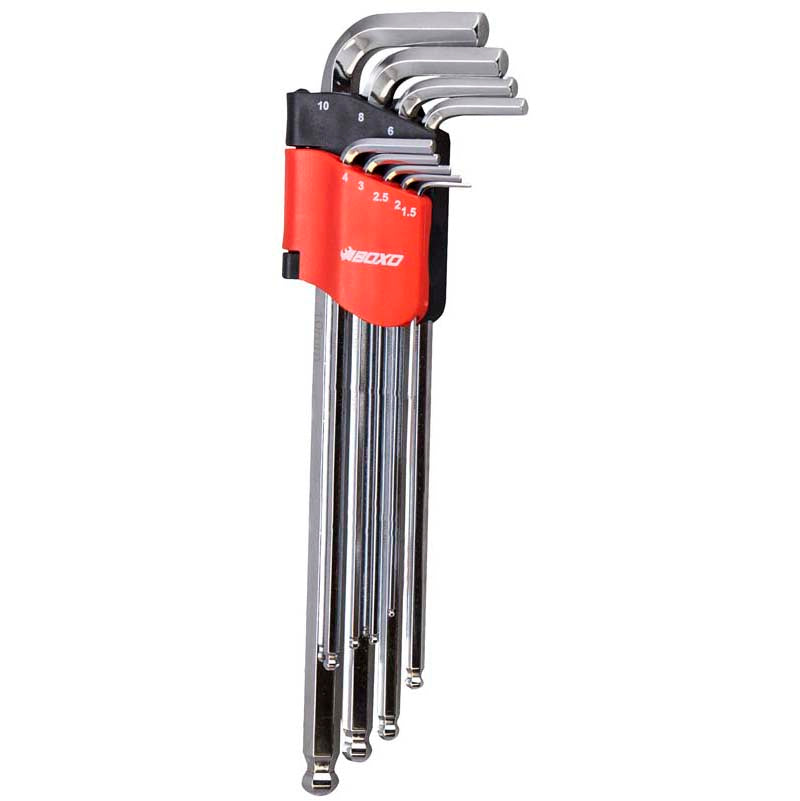 9 Pce XL Hex Key Wrench Set-Boxo-Equipment