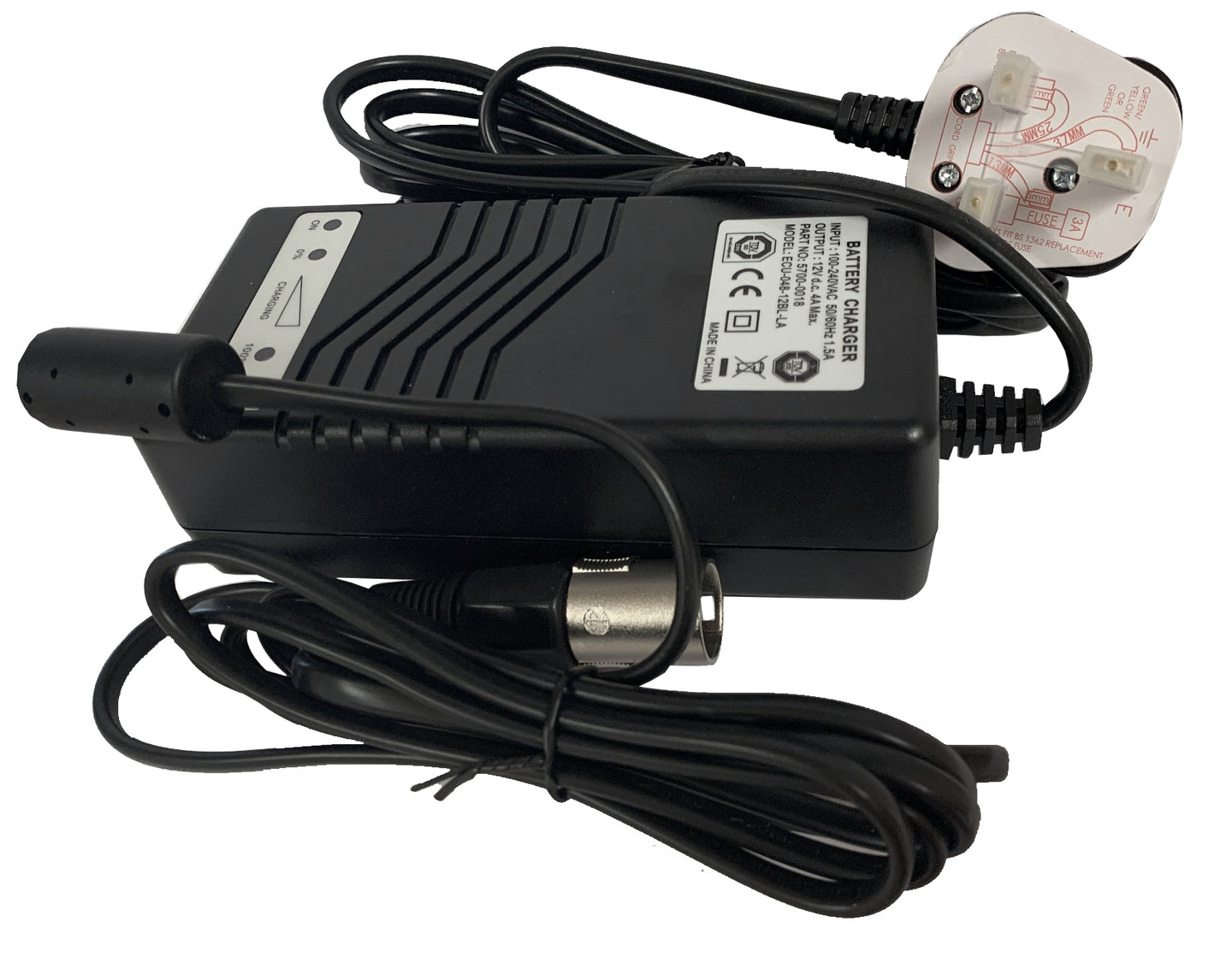 POWERSTART 12v 4ah 3 Stage Charger