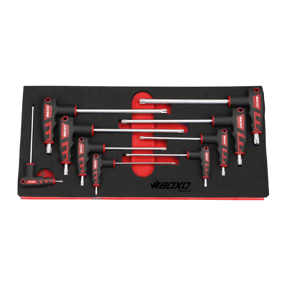 BOXO 9Pc Torx T-Handle Set