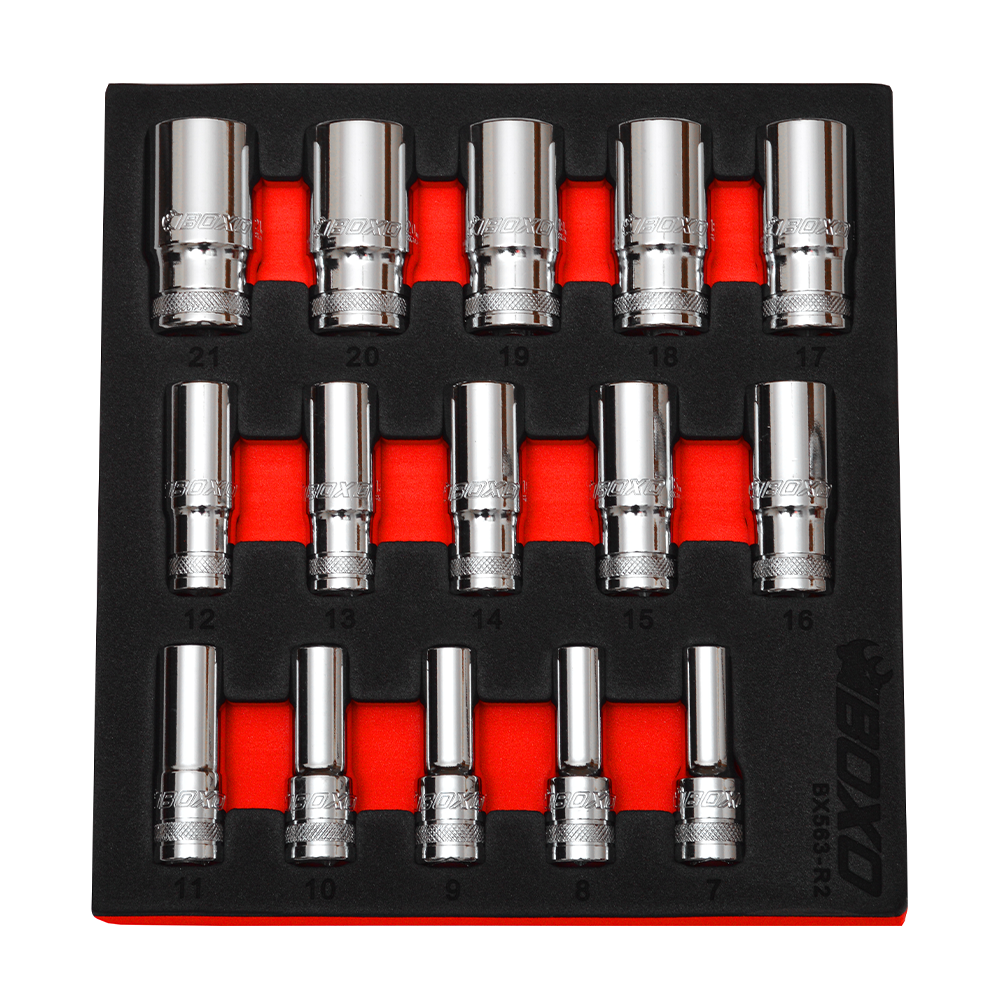 BOXO 15Pc 3/8