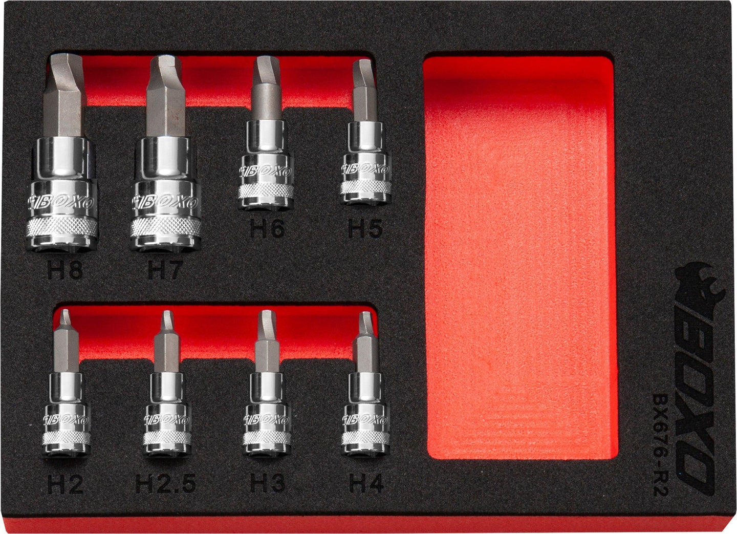 BOXO 8Pc 1/4