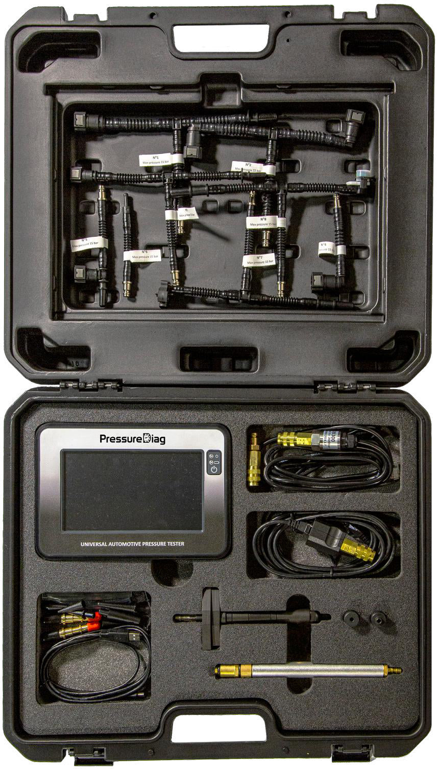 HUBITOOLS Universal Diesel & Petrol Compression Tester Master Kit